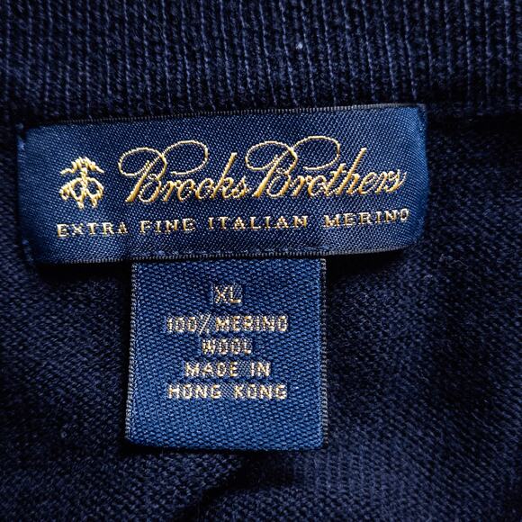 Brooks Brothers Men’s Sweater Vest Old Money Preppy Heritage Argyle Knit XL - Picture 7 of 7